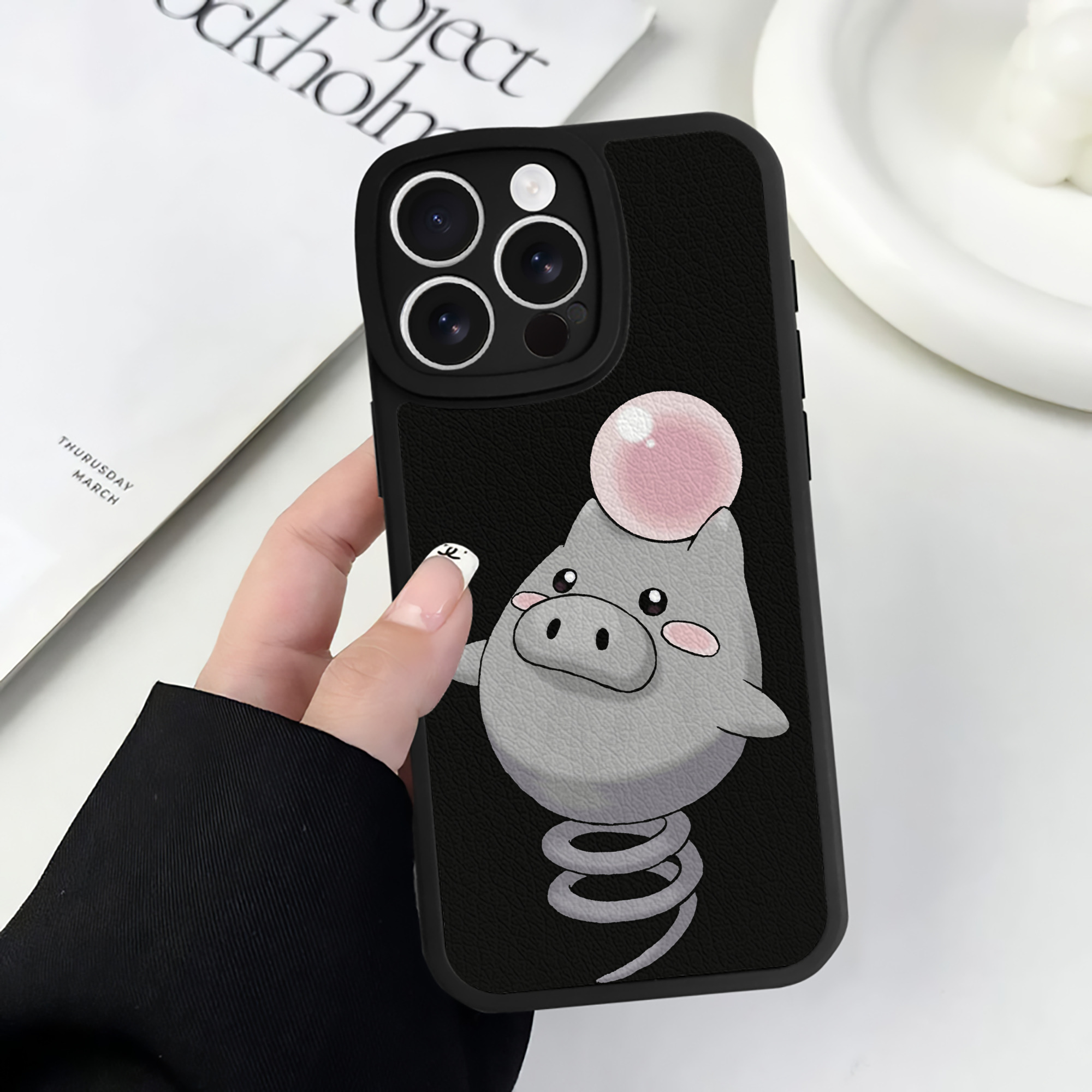 （画像用） ポケットモンスター Pokémon 【iPhone 16シリーズ対応】シリコンスマホケース（レザー調） 材質：シリコン